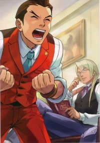 BUY NEW phoenix wright ace attorney - 146270 Premium Anime Print Poster